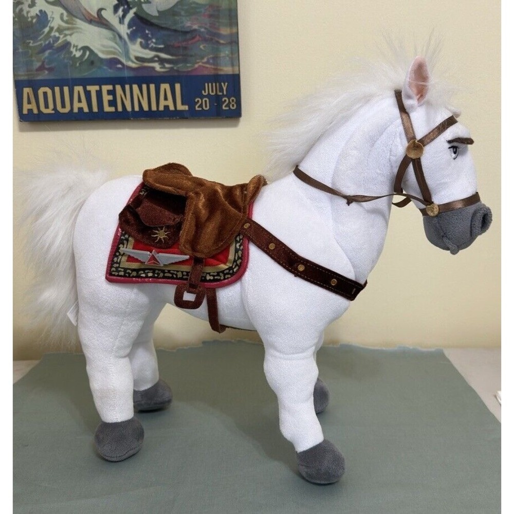 MAXIMUS Plush Horse From Rapunzel Movie"Tangled" 15" Sold Disney Store